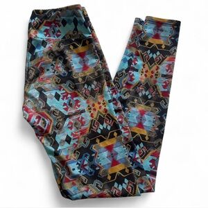 Onzie Patterned Full Length Yoga Leggings